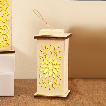 Ид Мубарак светодиодные фонари мусульманские исламские декоративные фонари ночные огни