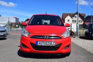 Hyundai i10 II 2013 Hyundai i10 1.1 Benzyna , AUTOMAT, 5-drzwi, Klimatyzacja, Czerwony, Rok Gw, zdjęcie 3