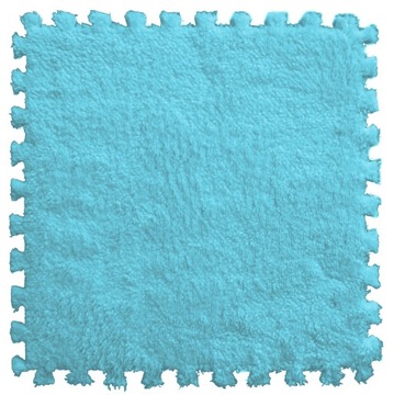 Mata do zabawy edukacyjna 32x32 cm niebieski