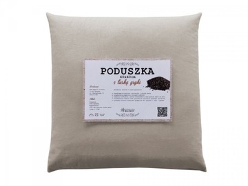 Poduszka zdrowotna z łuską gryki 40x40 1,9 kg