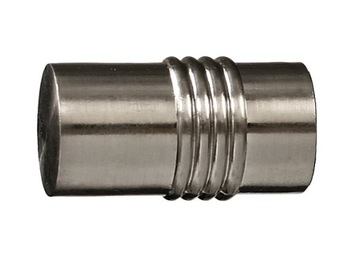 16 mm CYLINDER zakończenie ozdobne do karnisza SS