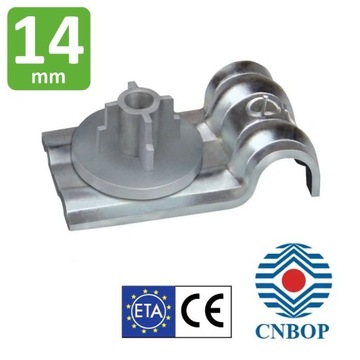 Uchwyt stalowy pojedynczy PFT14 do kabli pożarowych E90 CNBOP 914PFT