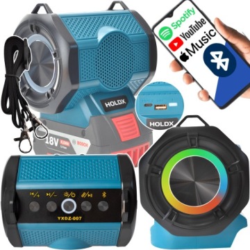 Reproduktor Na Baterie Bosch Professional Bluetooth Akumulátor 18 V