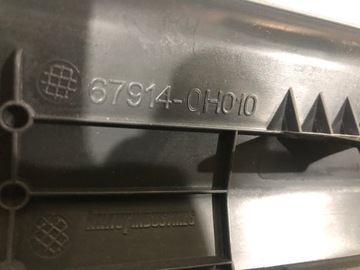 TOYOTA AYGO X 2022 КРЫШКА РАМА ЛЕВАЯ