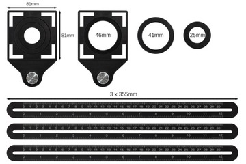 ИЗМЕРИТЕЛЬНЫЙ ШАБЛОН, ШАБЛОН, МАРКЕР ОТВЕРСТИЯ ПЛАСТИНЫ