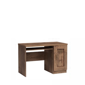 Комплект офисной мебели: шкаф, витрина, письменный стол.