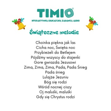 TIMIO Dysk świąteczny Christmas TMD-C