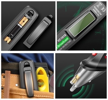 ТЕСТЕР НАПРЯЖЕНИЯ БЕСКОНТАКТНЫЙ ТЕСТЕР ANENG VC1019