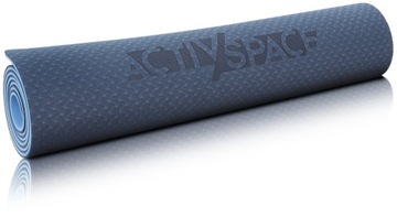 Тренировочный коврик Jogi Fitness TPE, большой, нескользящий, для дома AS