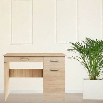 ШКОЛЬНАЯ ПАРТА ADAŚ ДУБ SONOMA НОУТБУК СЛЕВА СПРАВА