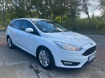 Ford Focus III Kombi Facelifting 1.5 TDCi ECOnetic 105KM 2018 Ford Focus 1.5 Diesel-Klimatronic-Zarejestr. w kraju