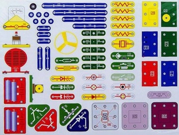 Большой набор «Секреты электроники» 1200 экспериментов Маленькая электроника + батарейки