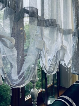 EKSKLUZYWNA FIRANA MIGOTKA STYL GLAMOUR LAMBREKIN