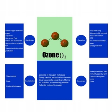 OZONU / 15 g GENERATOR 110 h W