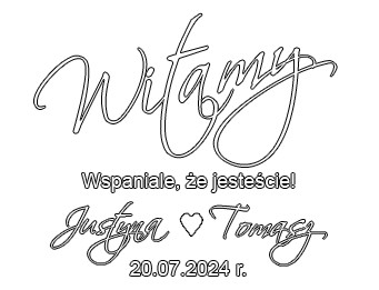 Наклейки на доску для гостей на свадьбе, 4 цвета