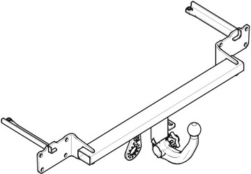 ODEPÍNACÍ ZAŘÍZENÍ(HÁK) TÁŽNÝ DO FORD TOURNEO CONNECT V408 VAN 02.2014-08.2018
