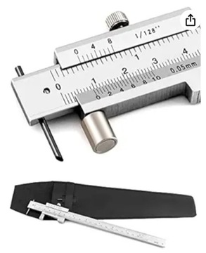 SUWMIARKA TRASERSKA Z RYSIKIEM 200 - 0.05 mm