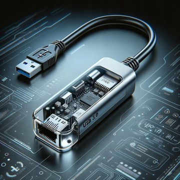 USB-АДАПТЕР ETHERNET СЕТЕВАЯ КАРТА LAN-концентратор USB GIGABIT RJ45