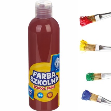 Astra FARBA PLAKATOWA 250 ml brązowa