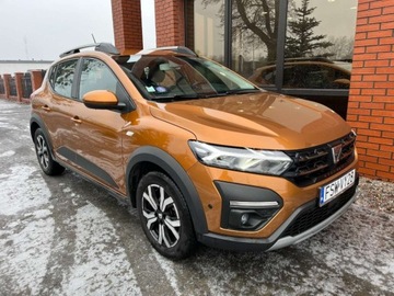 Dacia Sandero III Hatchback 5d 1.0 TCe LPG 100KM 2021 Dacia Sandero Stepway 1.0 benzyna LPG 100 KM 6 biegow zarej w PL zadb, zdjęcie 1