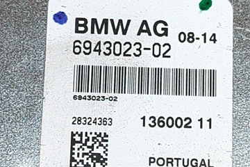 BMW M6 GRANÁT COUPE F06 LEVÝ ZESILOVAČ ANTÉNNÍ 6943023 2014 25972402