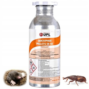 Trucizna krety karczowniki wołka QuickPhos Pellets 56GE 1KG
