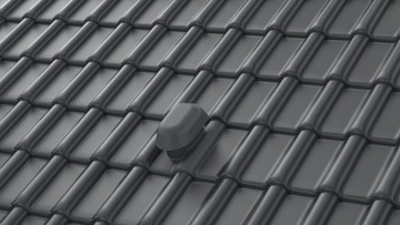 Kominek wentylacyjny sanitarny fi150 RUBIN 9V