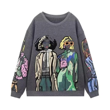 UNIZER2023 Autumn New Line Women's Fashion Pullove