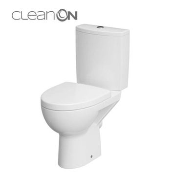 WC kompakt PARVA CleanOn bez deski Parva Cersanit