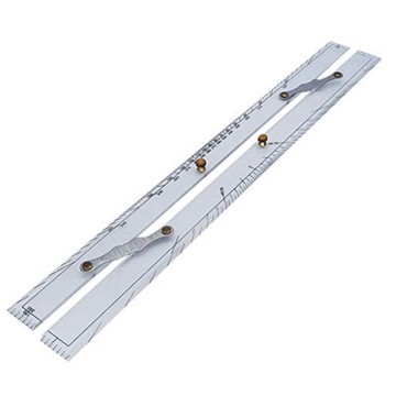 Liniał równoległy 450 mm PARALLEL RULER Nawigacyjna Linijka równoległa