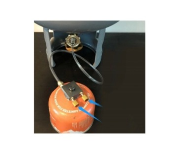 Набор из двух адаптеров для заправки газовых баллончиков