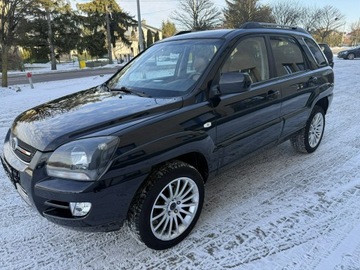 Kia Sportage II 2.0 i 16V 142KM 2008 Kia Sportage 2.0B 2008r Climatronic Ruda Skóra, zdjęcie 10