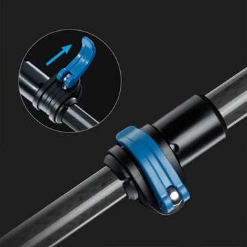 Naturehike 5-częściowa teleskopowa pałka z włókna węglowego kijki trekking