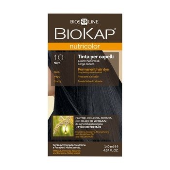 BioKap Farba Pielęgnacyjna Nutricolor 1.0 Czarny