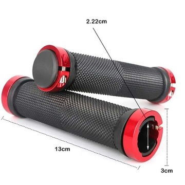 РУЧКИ GRIP GRIP РУЧКИ ДЛЯ ВЕЛОСИПЕДА УНИВЕРСАЛЬНЫЕ ПРОТИВОСКОЛЬЗЯЩИЕ НА ВИНТАХ MTB