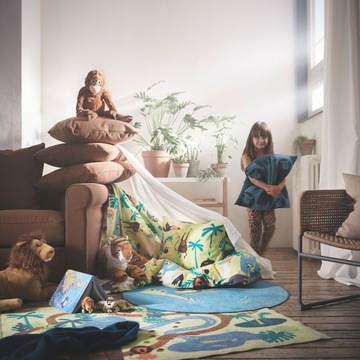 IKEA DJUNGELSKOG Плюшевый талисман обезьяны-орангутана