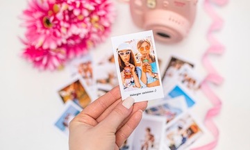 Фотопечать фотографий Instax Mini с подписью, 40 шт.