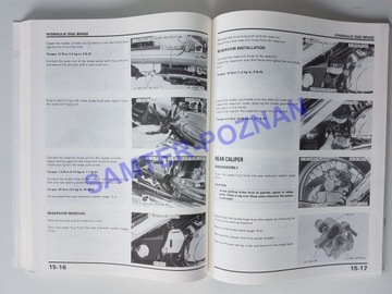 Honda CB 250 (1992-2003) заводская круглосуточная инструкция по ремонту