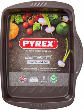 FORMA BLACHA DO PIECZENIA PYREX ASIMETRIA 4,3L 35X27cm