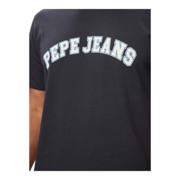 PEPE JEANS KOSZULKA MĘSKA T-SHIRT CLEMENT DULWICH BLUE GRANATOWA r.L