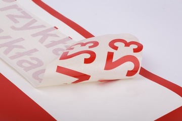 Любая цифра или буква 26см. Выбор из 60 цветов.