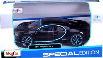 Металлическая модель автомобиля Bugatti Chiron Maisto Special Edition 1/24 MODELIK