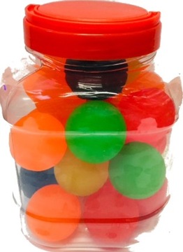 РЕЗИНОВЫЙ МЯЧ РАЗНОЦВЕТНЫЙ РЕЗИНОВЫЙ ШАР 4 СМ