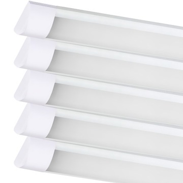 PANEL NATYNKOWY LED LAMPA LED DO GARAŻU WARSZTATU MOCNA 36W 120CM ZESTAW