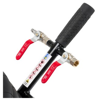 Короткий пневматический подъемник Redats Snowman 3T STRONG