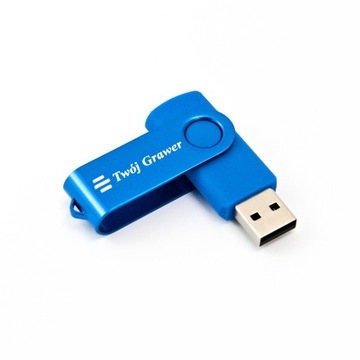 USB-накопитель емкостью 4 ГБ с гравированным логотипом