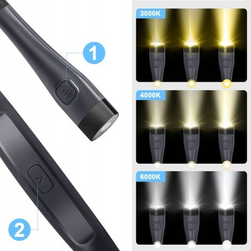 ШЕЙНАЯ СВЕТОДИОДНАЯ ЛАМПА ДЛЯ ЧТЕНИЯ, ГИБКАЯ, Подарок