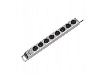 Brennenstuhl Super Solid listwa przeciwprzepięciowa 13500A 8 gniazd 2,5m