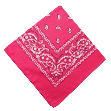 BANDAMKA BANDANA CHUSTKA CHUSTA BANDAMA RÓŻ