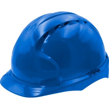HEŁM KASK PRZEMYSŁOWY OCHRONNY BUDOWLANY NIEBIESKI